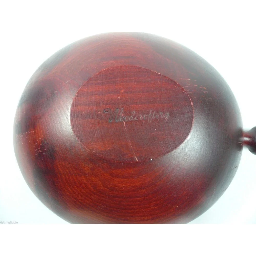 Vintage Woodcroftery Wood Hand Painted 9